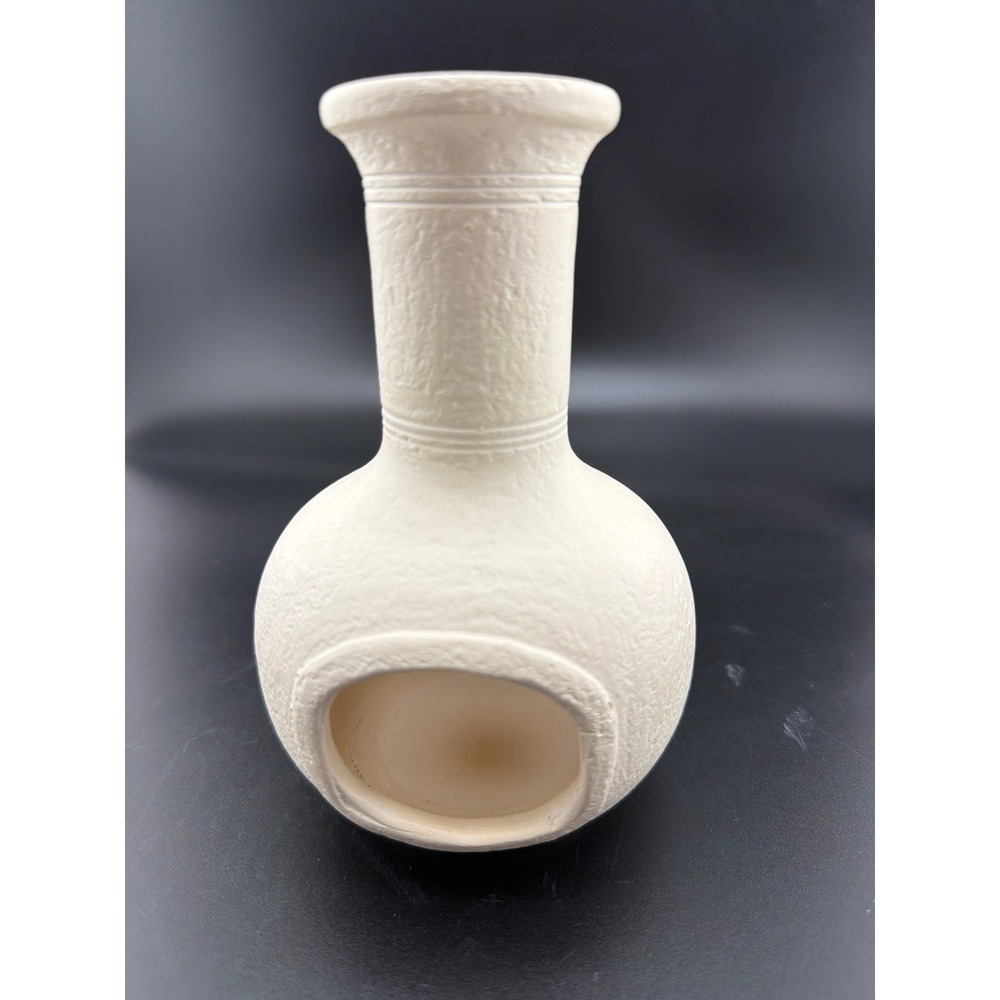 FloraCraft Timeless Accents Tea Light Chiminea BRH85001 Ivory Candle Holder